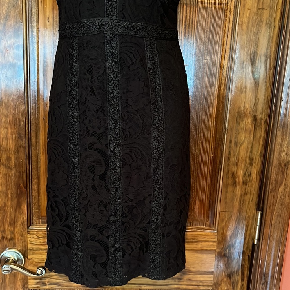NWT Black Lace Dress - Picture 4 of 10
